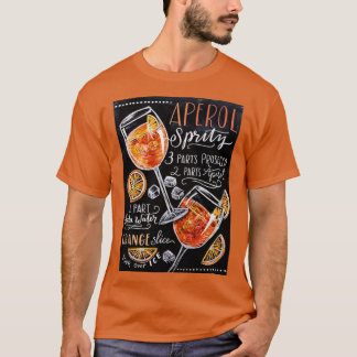 Aperol Spritz-alkbord T-shirt