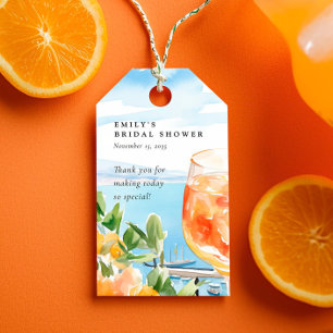 Aperol Spritz Amalfi Bruidsfeest Cadeaulabel