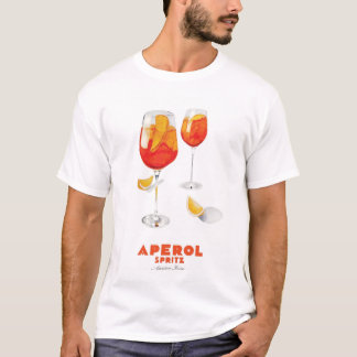 Aperol Spritz Art Print T-shirt