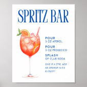 Aperol Spritz Bar Poster (Voorkant)