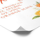Aperol Spritz Bar Poster (Hoek)