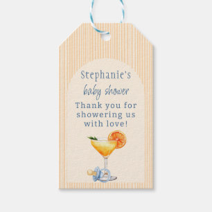 Aperol Spritz Blauwe Sinaasappel Citrus Jongen Bab Cadeaulabel