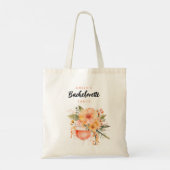 Aperol Spritz Bloemende Meisjesuitnodiging Tote Bag (Achterkant)