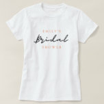Aperol Spritz Bloemig Bruidsfeest T-shirt<br><div class="desc">Aperol Spritz Bloemig Bruidsfeest T-Shirt</div>