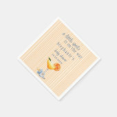 Aperol Spritz Blue Orange Citrus Boy Baby Shower Servet (Hoek)