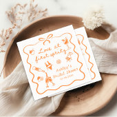 Aperol Spritz Bridal Shower Napkin Servet