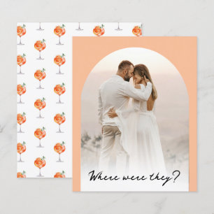 Aperol Spritz Bridal Waar waren ze fotospel