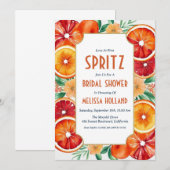 Aperol Spritz Bruids Douche Uitnodigingen (Voorkant / Achterkant)