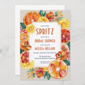Aperol Spritz Bruids Douche Uitnodigingen (Voorkant / Achterkant)