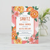 Aperol Spritz Bruids Douche Uitnodigingen (Staand voorkant)
