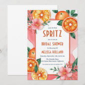 Aperol Spritz Bruids Douche Uitnodigingen (Voorkant / Achterkant)