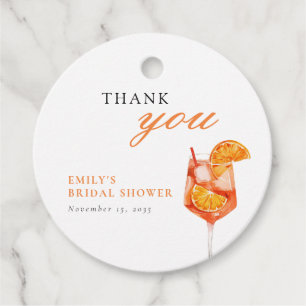 Aperol Spritz Bruidsfeest Bedankjes Labels