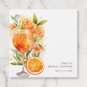 Aperol Spritz Bruidsfeest Bedankjes Labels