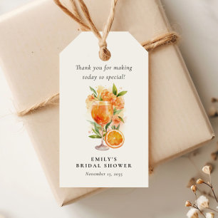 Aperol Spritz Bruidsfeest Cadeaulabel