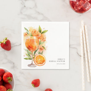 Aperol Spritz Bruidsfeest Servet