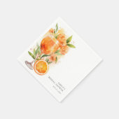 Aperol Spritz Bruidsfeest Servet (Hoek)