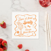Aperol Spritz Bruidsfeest Servet (Insitu)