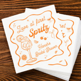 Aperol Spritz Bruidsfeestje Servet