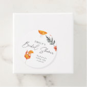 Aperol Spritz Bruiloftsfeest Klassieke Ronde Stick Bedankjes Labels (In situ)