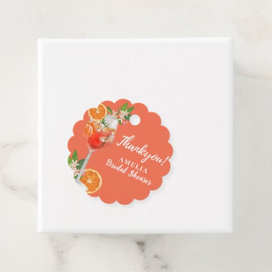 Aperol spritz Citroen citroen Sinaas Bruidsfeest  Bedankjes Labels (In situ)