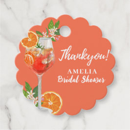 Aperol spritz Citroen citroen Sinaas Bruiloftsfees Bedankjes Labels