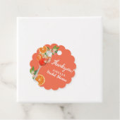 Aperol spritz Citroen citrus Sinaas Bruids douche  Bedankjes Labels (In situ)