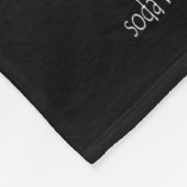 Aperol Spritz Cocktail Fleece Deken (Hoek)