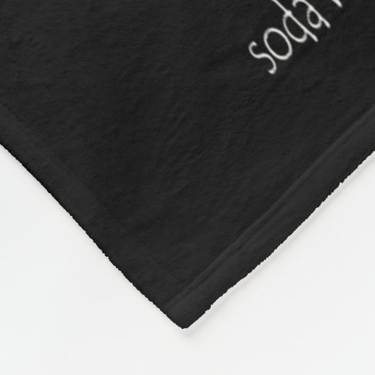 Aperol Spritz Cocktail Fleece Deken (Hoek)