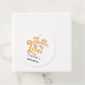 Aperol Spritz Cocktail Italiaans stijl Vrijgezelle Bedankjes Labels (In situ)