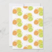 Aperol Spritz Cocktail Italiaans stijl Vrijgezelle Kaart (Achterkant)