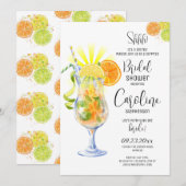 Aperol Spritz Cocktail Italiaans stijl Vrijgezelle Kaart (Voorkant / Achterkant)