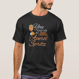 Aperol Spritz Cocktail Party Alcohol Drink Summer T-shirt