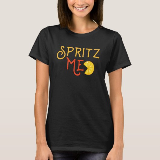 Aperol Spritz Cocktail Party Alcohol Drink Summer T-shirt (Voorkant)