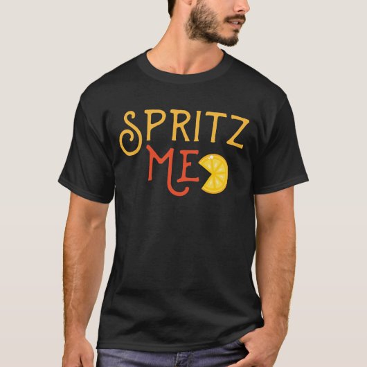 Aperol Spritz Cocktail Party Alcohol Drink Summer T-shirt (Voorkant)