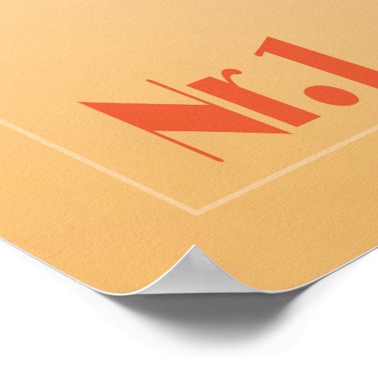 Aperol Spritz Cocktail | Vibrant Spritz-Drink Poster (Hoek)