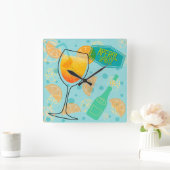 Aperol Spritz Cocktail Vierkante Klok (Huis)