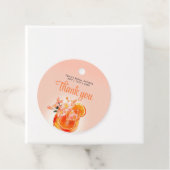 Aperol Spritz Cocktail Vrijgezellenfeest Bedankjes Labels (In situ)