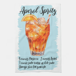 Aperol Spritz cocktailrecept Theedoek