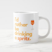 Aperol Spritz Coffee Mok - "Ik zou liever..." (Rechts)