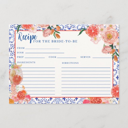 Aperol Spritz dat is een meer vrijgezellenfeest re Informatiekaartje (Voorkant)