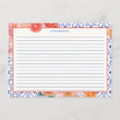 Aperol Spritz dat is een meer vrijgezellenfeest re Informatiekaartje (Achterkant)