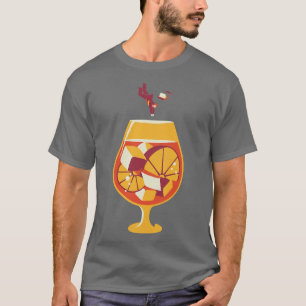 Aperol Spritz Dive In Summer Design CEO van Tobe F T-shirt