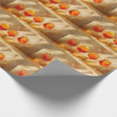 Aperol Spritz Drink Bril Italië Fotopatroon Cadeaupapier (Hoek)