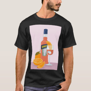 Aperol Spritz Drink Sinaasappel T-shirt