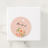 Aperol Spritz Floral Vrijgezellenfeest Bedankjes Labels (In situ)