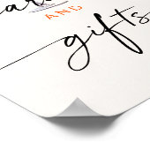 Aperol Spritz Kaarten en geschenken Vrijgezellenfe Poster (Hoek)