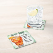 Aperol Spritz Kartonnen Onderzetters (Insitu)