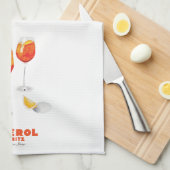 Aperol Spritz Kitchen Towel Theedoek (Quarter Fold)
