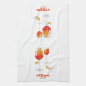 Aperol Spritz Kitchen Towel Theedoek (Verticaal)