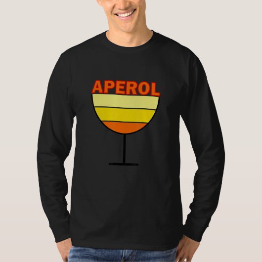 Aperol Spritz Liefde Aperol  Drink T-shirt (Voorkant)